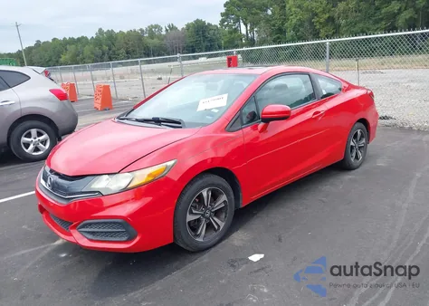 2015 Honda Civic Ex z USA, uszkodzony, nr VIN 2HGFG3B85FH500929